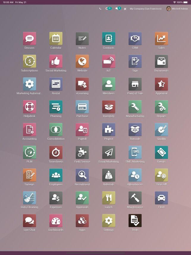 Oddo cuenta con cientos de apps oficiales